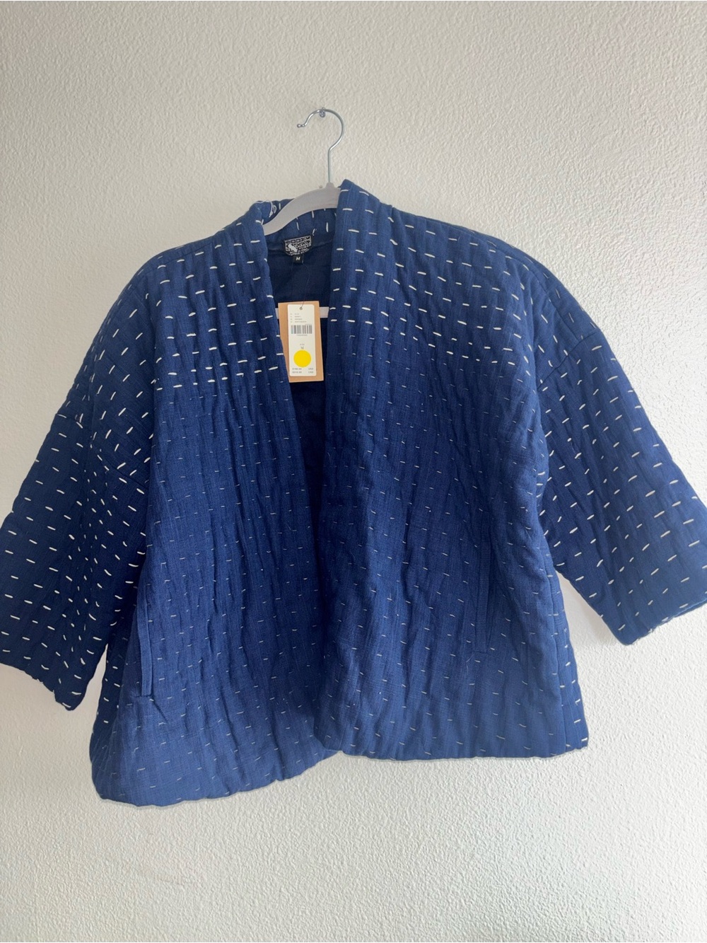 Anthropologie NEERU KUMAR BLANKET KANTHA JACKET NWT M - Picture 4 of 7